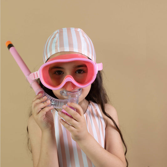 Youth & Toddler Swim Snorkels - Anti-Fog & Clear Wide Vision