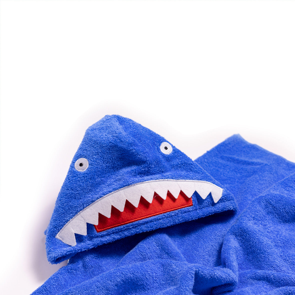 Shark Sea Adventure Hooded Towel Poncho - Shark Head Hood