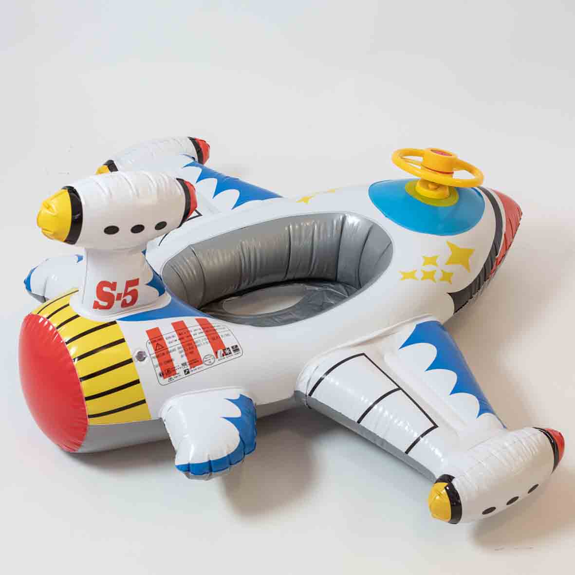 Airplane Space Ship Floatie Inflatable