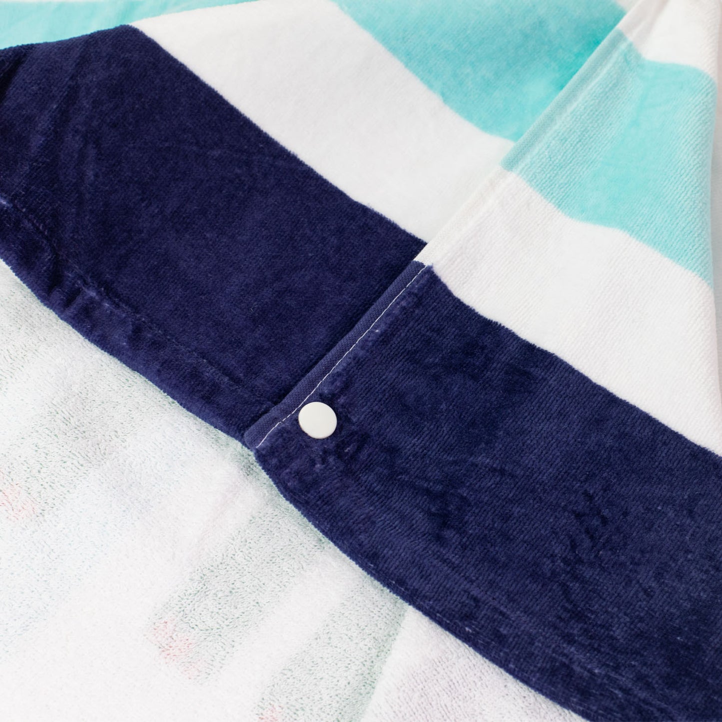 Dino Adventure Hooded Towel Poncho - Brontosaurus Print