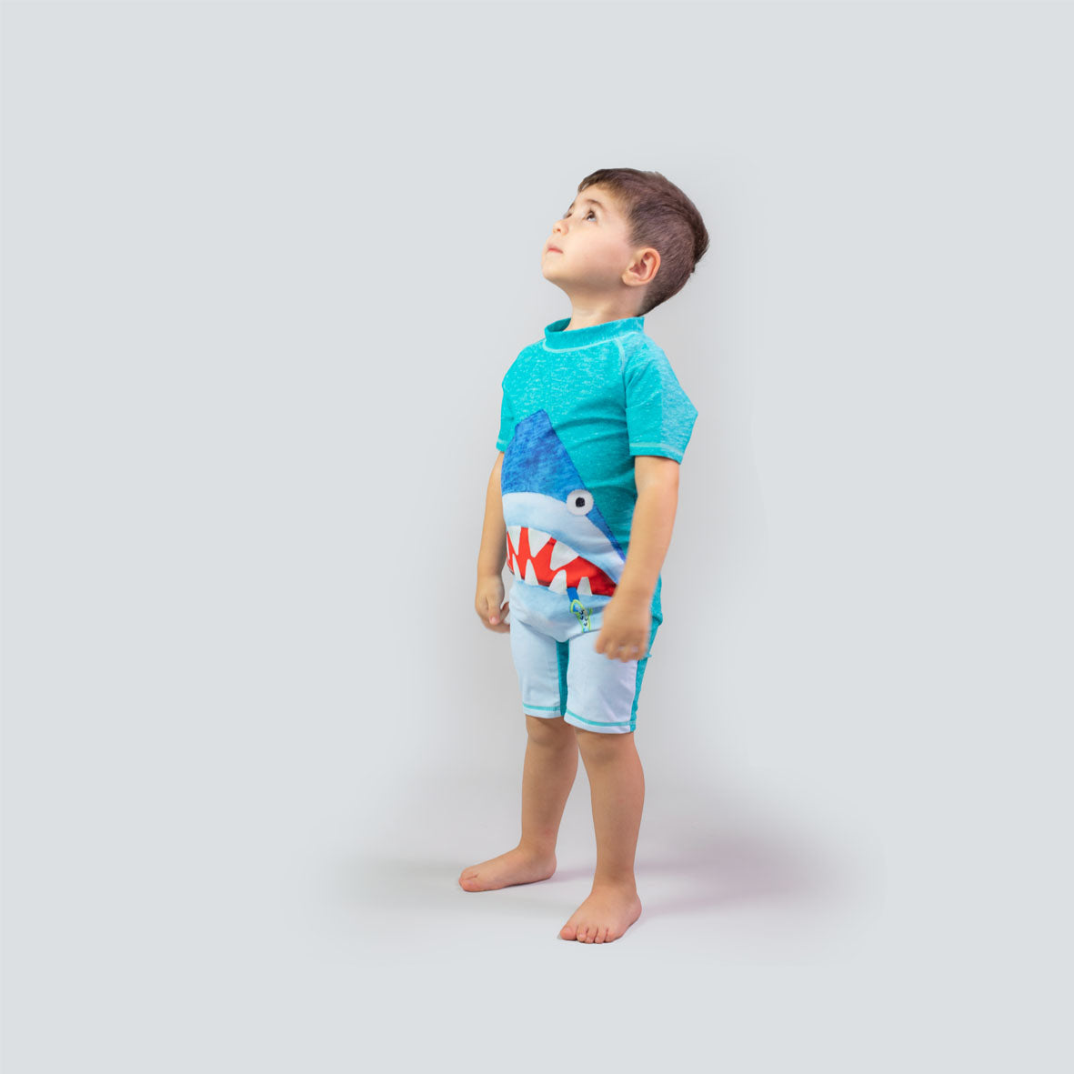 Shark print swimwear for him