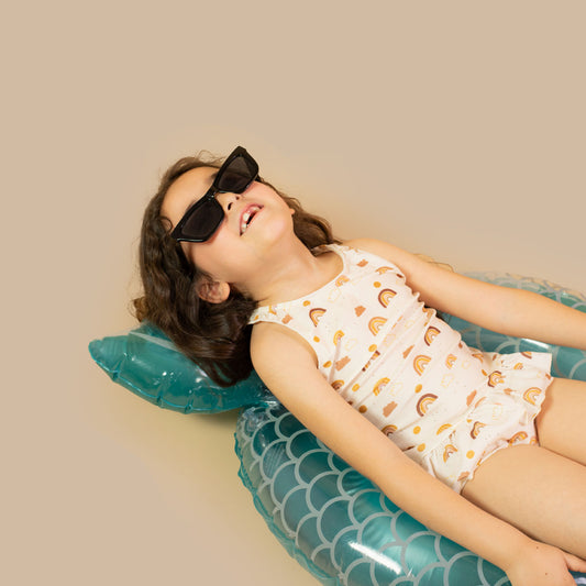 Rainbow Print One-Piece Swimsuit for her