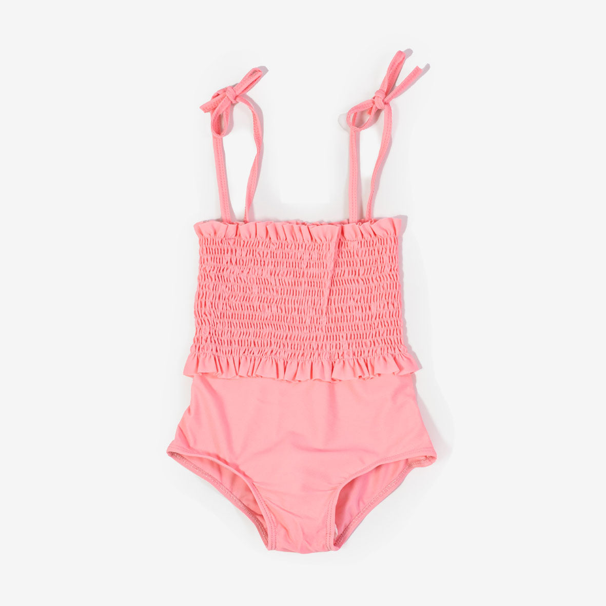 Rouched Pink Lemonade Swimwear for her